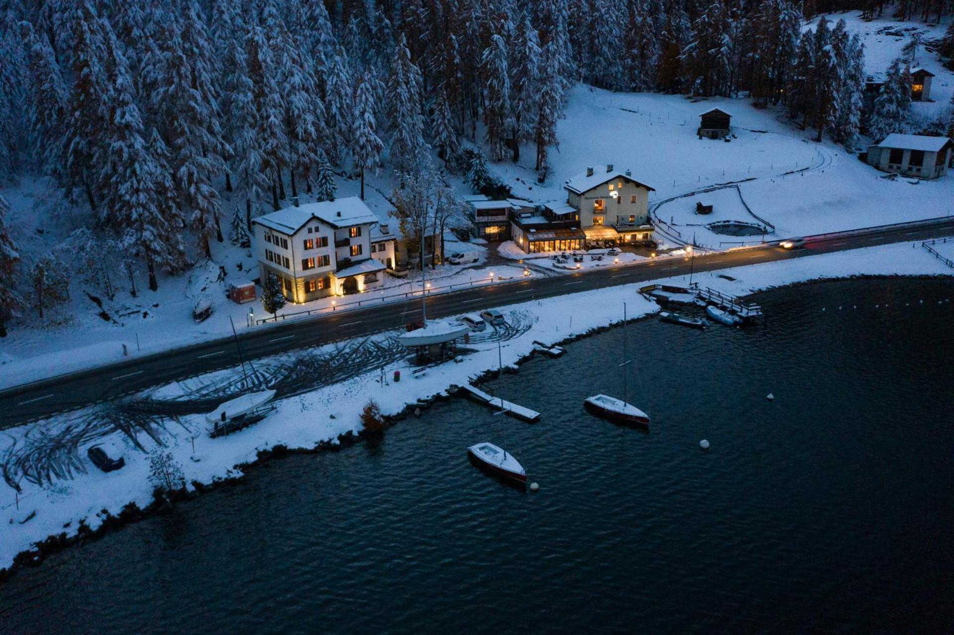 Hotel Cristallina Sils Maria Eksteriør bilde